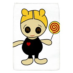 Cute Doll Girl Flap Covers (s)  by Valentinaart