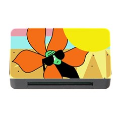 Sunflower On Sunbathing Memory Card Reader With Cf by Valentinaart