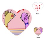 Love Playing Cards (Heart)  Front