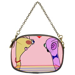 Love Chain Purses (one Side)  by Valentinaart