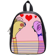 Love School Bags (small)  by Valentinaart