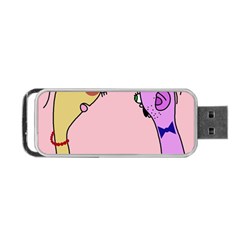 Love Portable Usb Flash (two Sides)