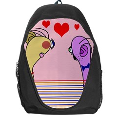 Love Backpack Bag by Valentinaart