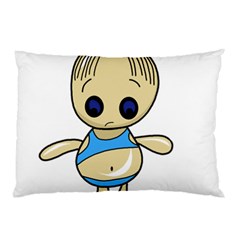 Cute Boy Pillow Case by Valentinaart