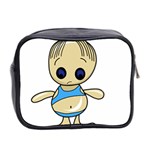 Cute boy Mini Toiletries Bag 2-Side Back