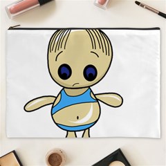 Cute Boy Cosmetic Bag (xxxl)  by Valentinaart