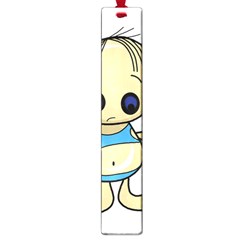 Cute Boy Large Book Marks by Valentinaart