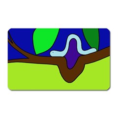 Caterpillar  Magnet (rectangular) by Valentinaart