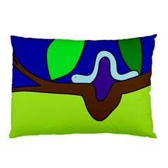 Caterpillar  Pillow Case by Valentinaart