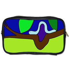 Caterpillar  Toiletries Bags by Valentinaart