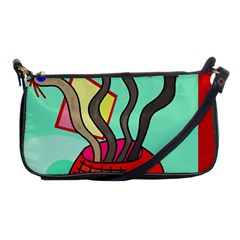 Dancing  Snakes Shoulder Clutch Bags by Valentinaart