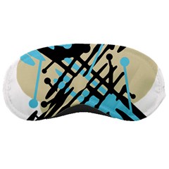 Abstract Decor - Blue Sleeping Masks