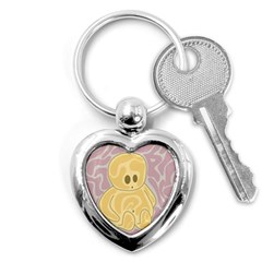 Cute Thing Key Chains (heart)  by Valentinaart