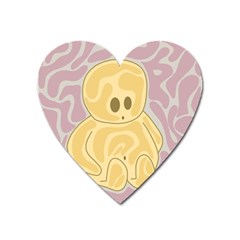 Cute Thing Heart Magnet by Valentinaart