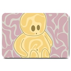 Cute Thing Large Doormat  by Valentinaart