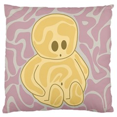 Cute Thing Large Cushion Case (two Sides) by Valentinaart