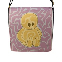 Cute Thing Flap Messenger Bag (l)  by Valentinaart