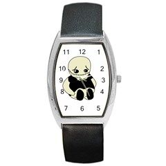 Halloween Sad Monster Barrel Style Metal Watch by Valentinaart