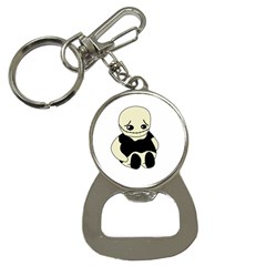 Halloween Sad Monster Bottle Opener Key Chains by Valentinaart