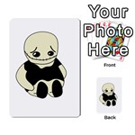 Halloween sad monster Multi-purpose Cards (Rectangle)  Back 15