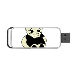 Halloween Sad Monster Portable Usb Flash (two Sides)