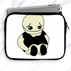 Halloween Sad Monster Apple Ipad 2/3/4 Zipper Cases by Valentinaart