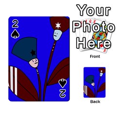 Soldier Flowers  Playing Cards 54 Designs 