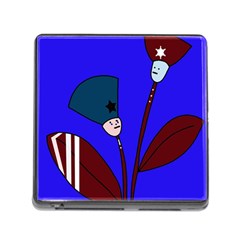 Soldier Flowers  Memory Card Reader (square) by Valentinaart