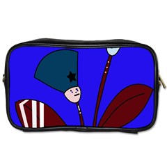 Soldier Flowers  Toiletries Bags by Valentinaart