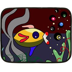 Fish Fleece Blanket (mini)