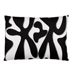 Black and white dance Pillow Case (Two Sides) Front