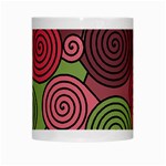 Red and green hypnoses White Mugs Center