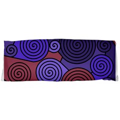 Blue And Red Hypnoses  Samsung Galaxy Tab 7  P1000 Hardshell Case  by Valentinaart