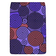 Blue And Red Hypnoses  Flap Covers (s)  by Valentinaart