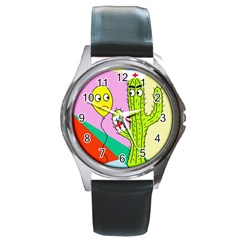 Health Insurance  Round Metal Watch by Valentinaart