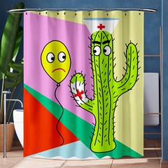 Health Insurance  Shower Curtain 60  X 72  (medium)  by Valentinaart