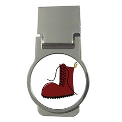 Boot Money Clips (round)  by Valentinaart