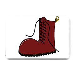 Boot Small Doormat  by Valentinaart