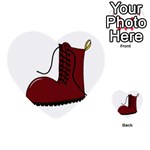 Boot Multi-purpose Cards (Heart)  Back 1