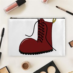 Boot Cosmetic Bag (large)  by Valentinaart