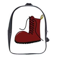 Boot School Bags(large)  by Valentinaart