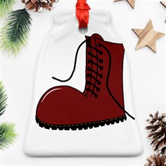 Boot Bell Ornament (2 Sides) by Valentinaart