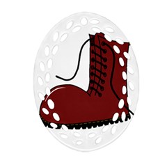 Boot Ornament (oval Filigree)  by Valentinaart