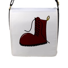 Boot Flap Messenger Bag (l)  by Valentinaart