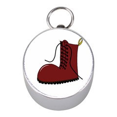 Boot Mini Silver Compasses by Valentinaart