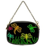 Neon dragonflies Chain Purses (One Side)  Front