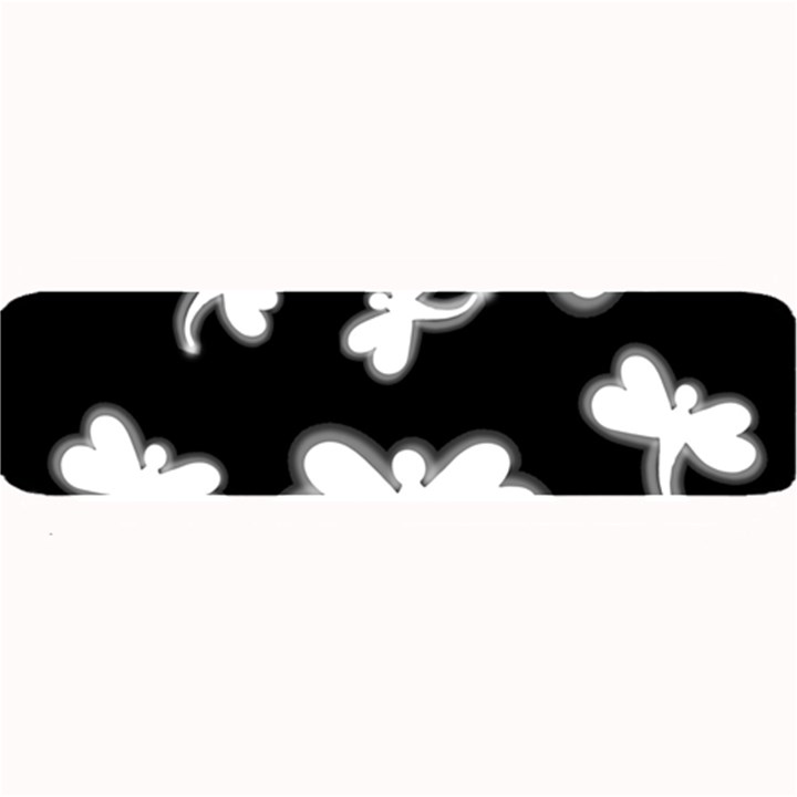 White dragonflies Large Bar Mats