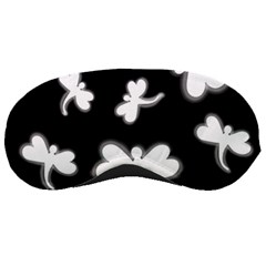 White dragonflies Sleeping Masks