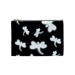 White dragonflies Cosmetic Bag (Medium) 