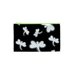 White dragonflies Cosmetic Bag (XS)